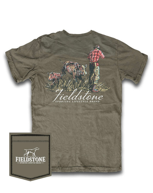 Hoghunting fieldstone