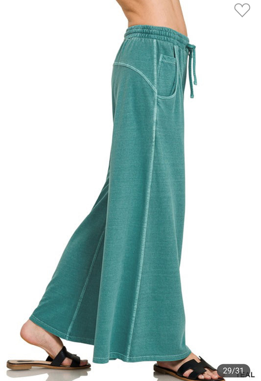Teal breeze pants