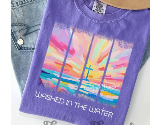 Washed in the water
