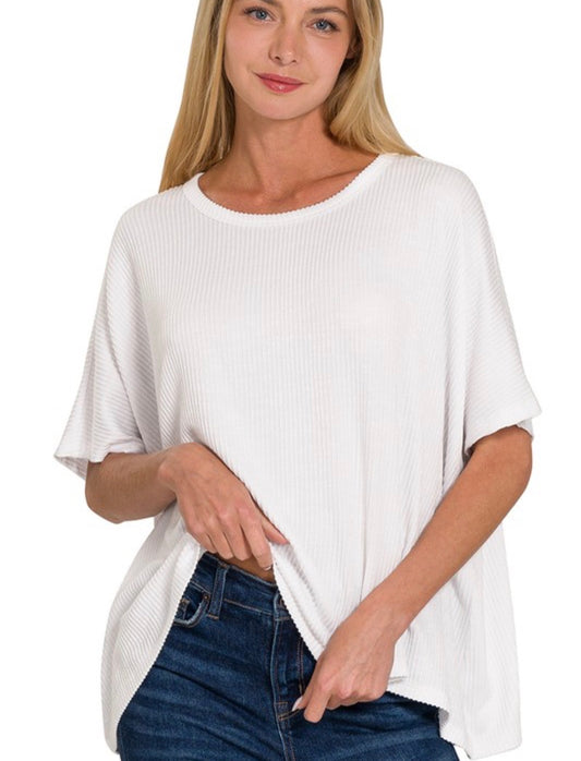 Royal ribbed top