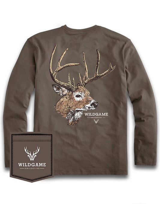 Wild game deer long sleeve
