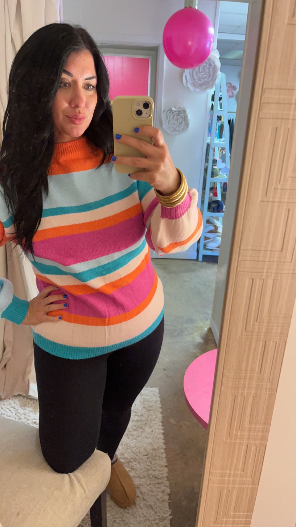 Stripped sweater