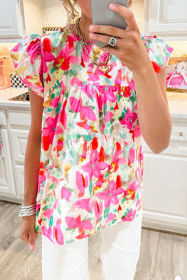 Pinkest flower top