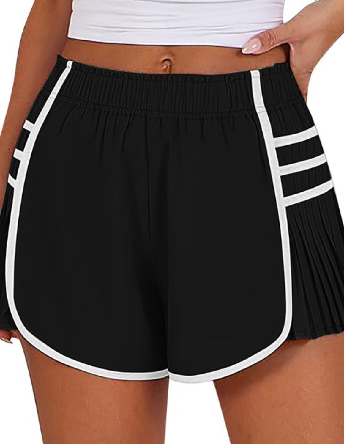 Ruffle shorts