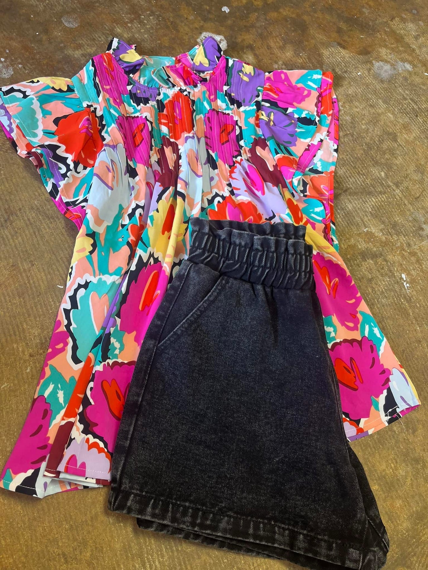 Multi flower top