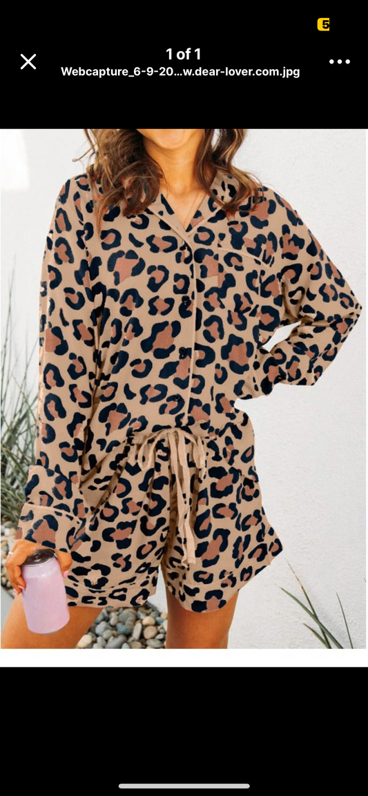 leopard pjs