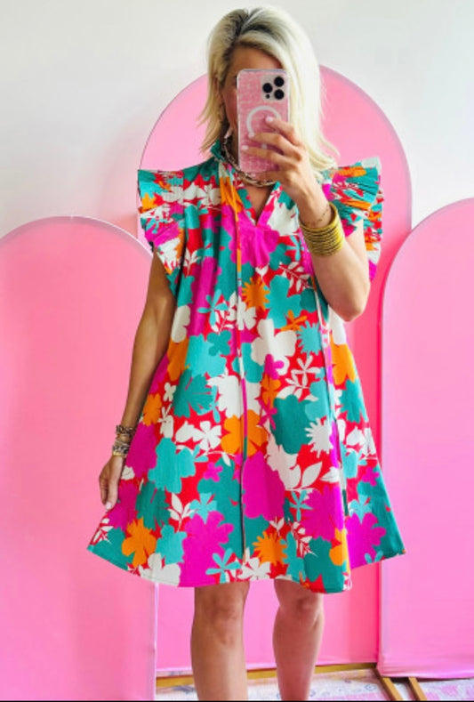 Fun flower dress