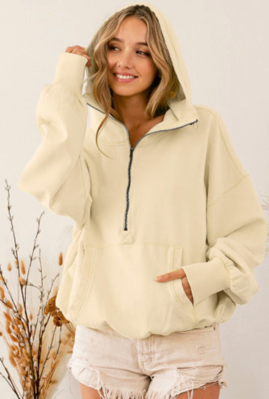 Cream pullover