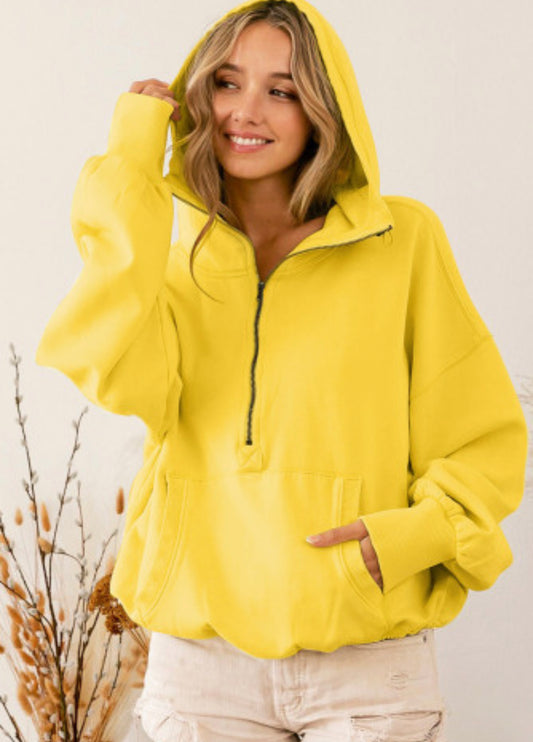 Sunny side up pullover