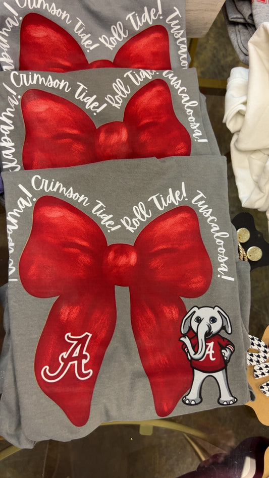 Alabama bow t-shirt