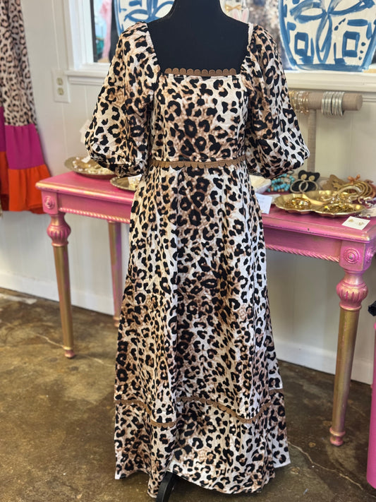 Perfect leopard maxi