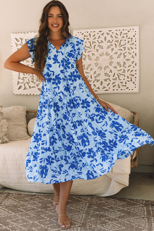 Blue skies maxi