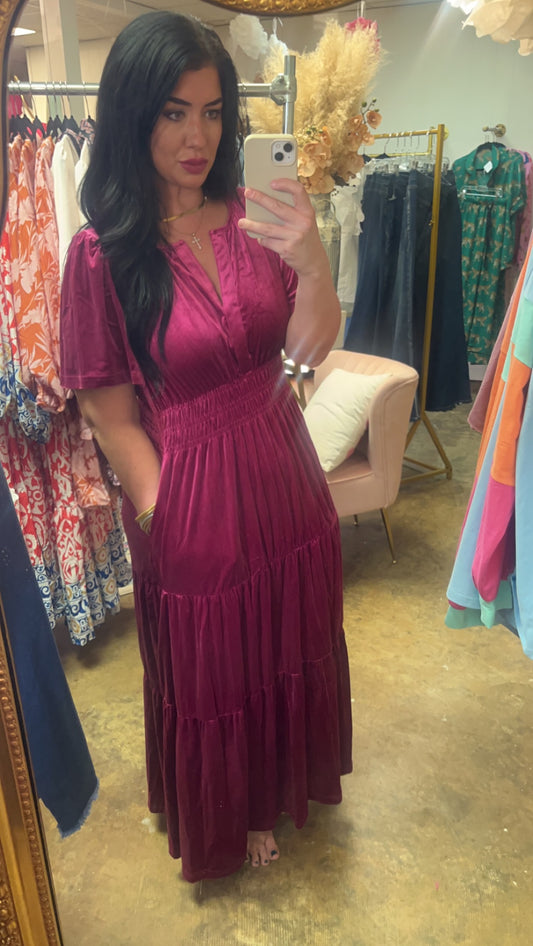 Velvet dress