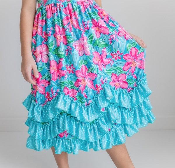 Kids tropical maxi