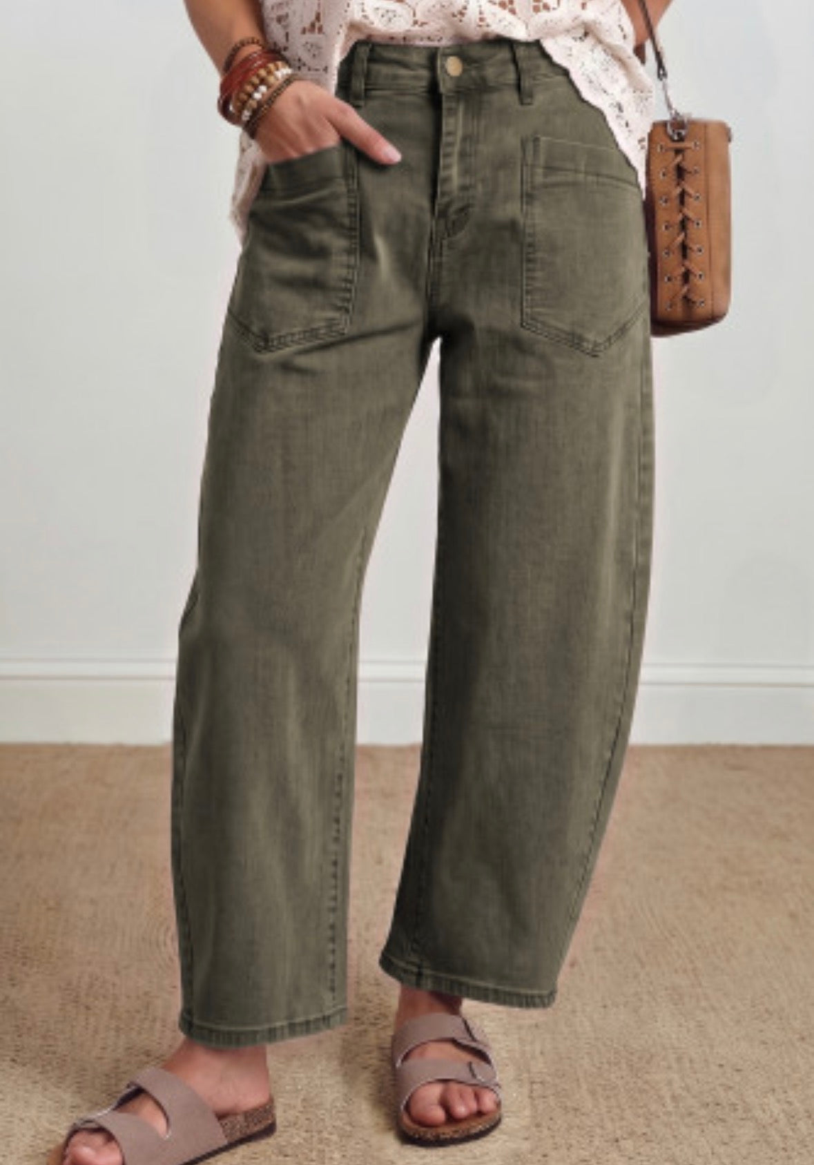 Olive pants