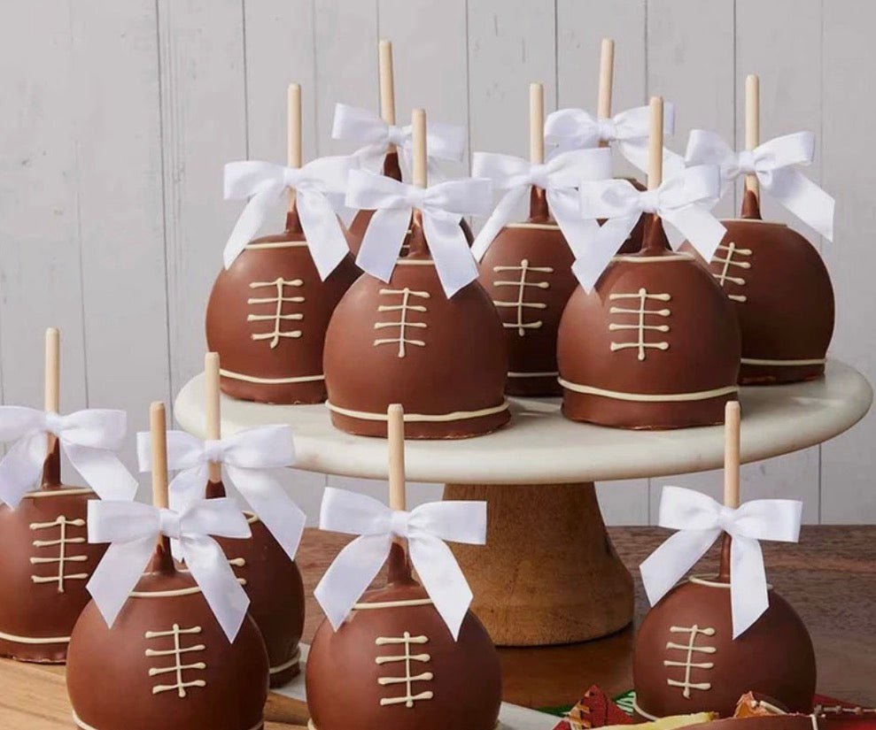 Milk chocolate apples