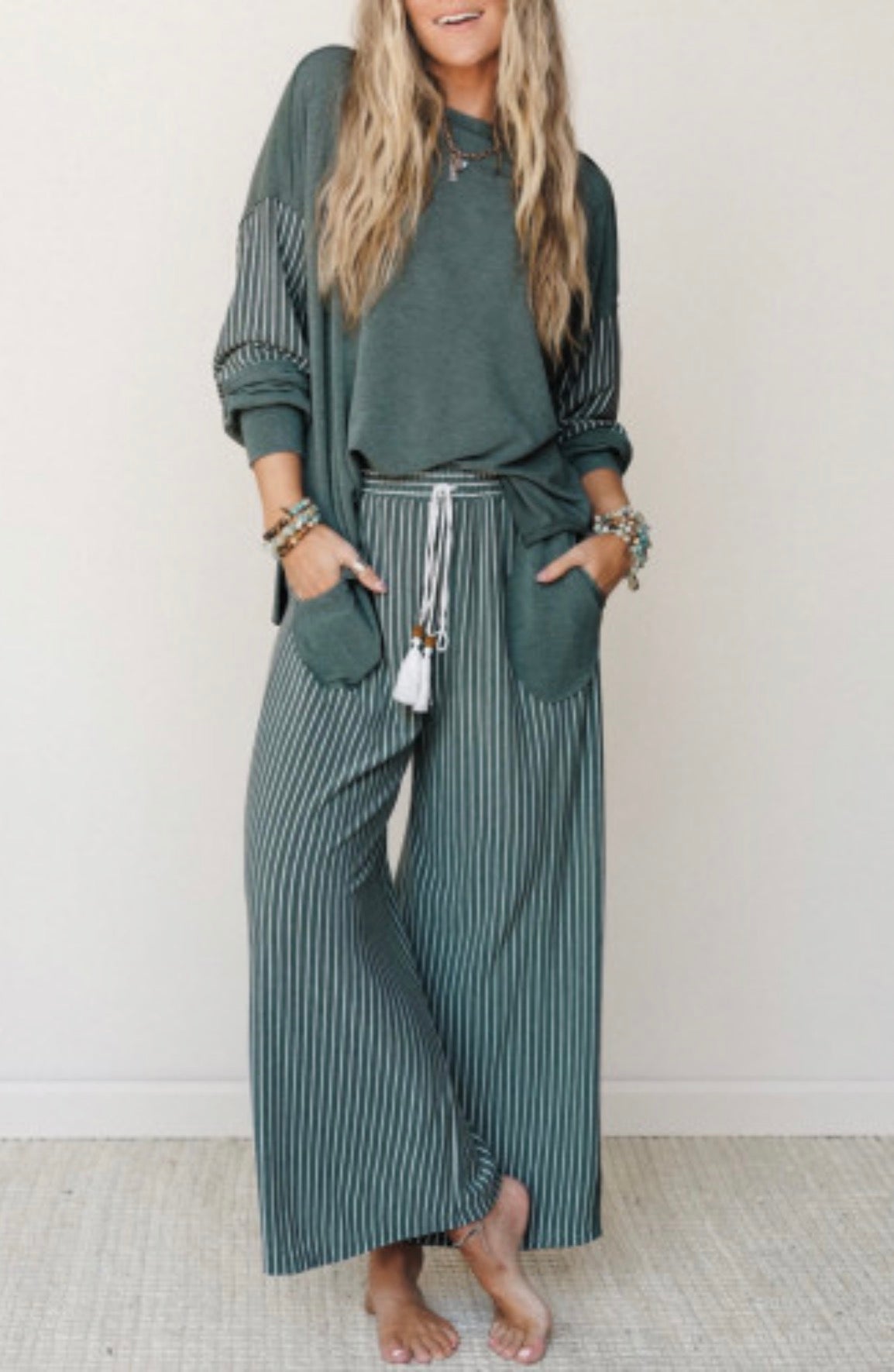 Teal set