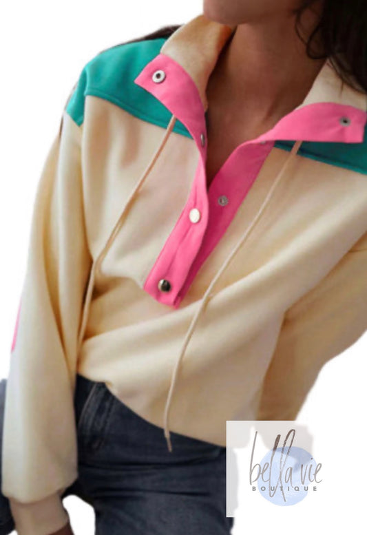 Hot pink color block