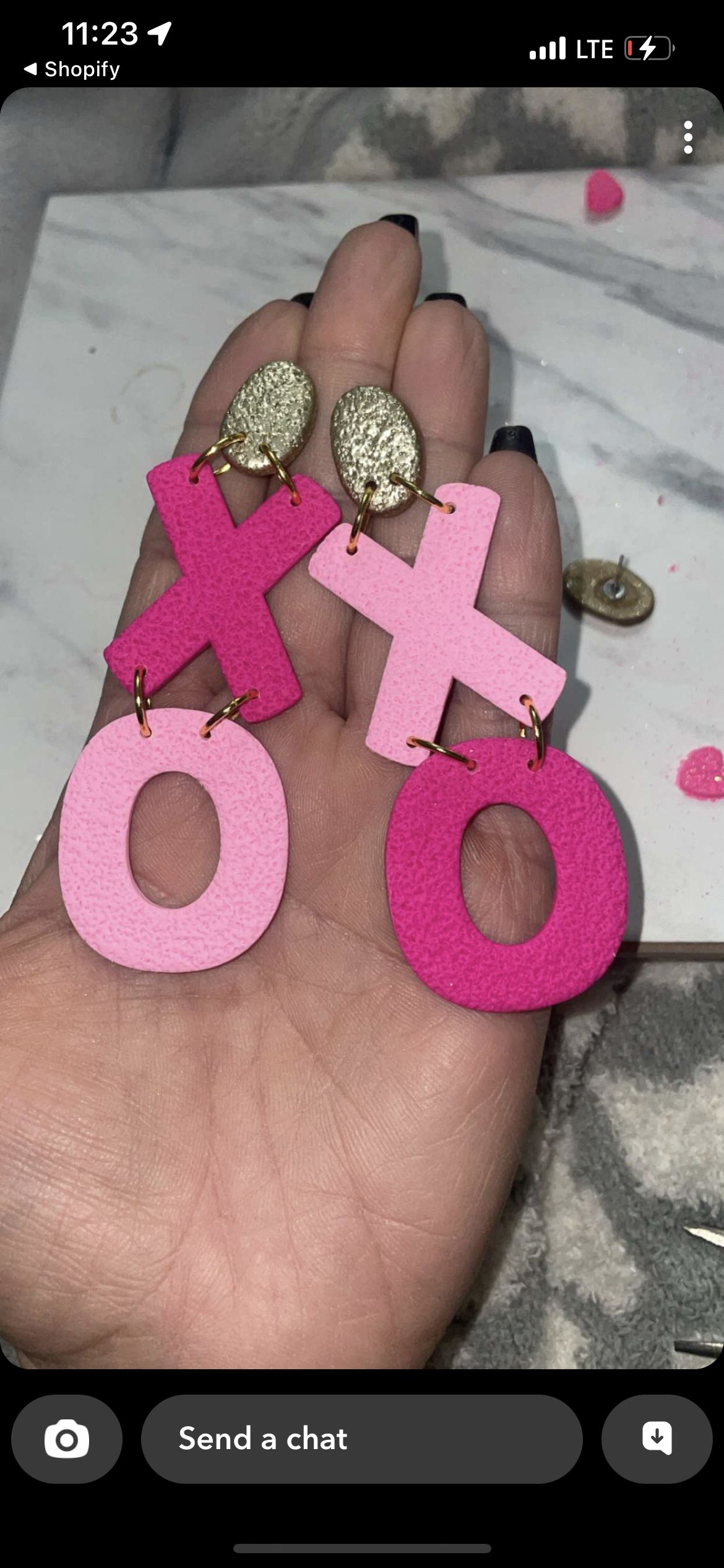 Xoxo earrings