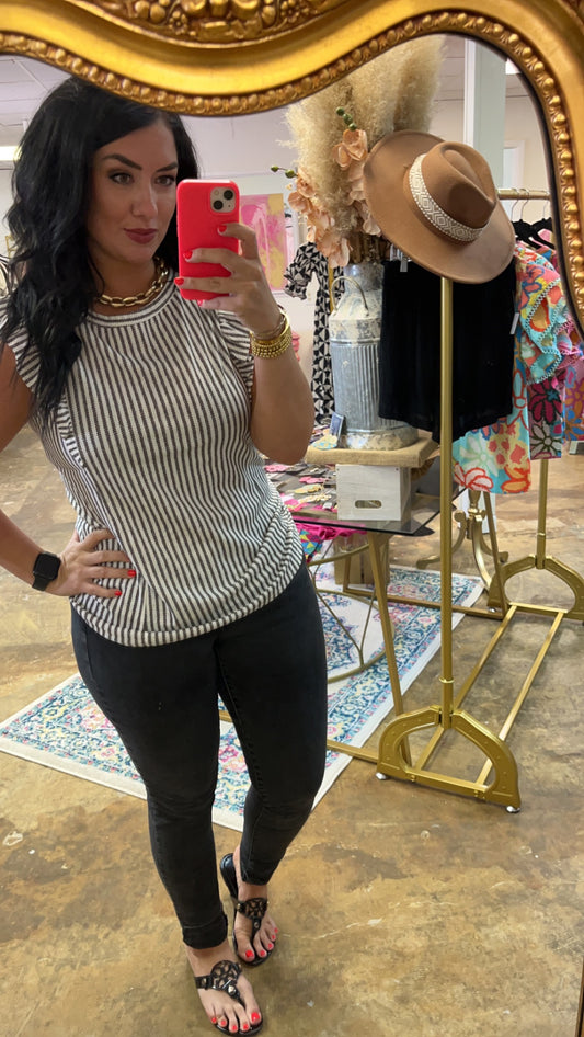 Stripped top