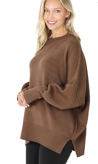 cold nights oversized sweater