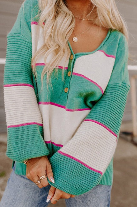 3 stripes sweater