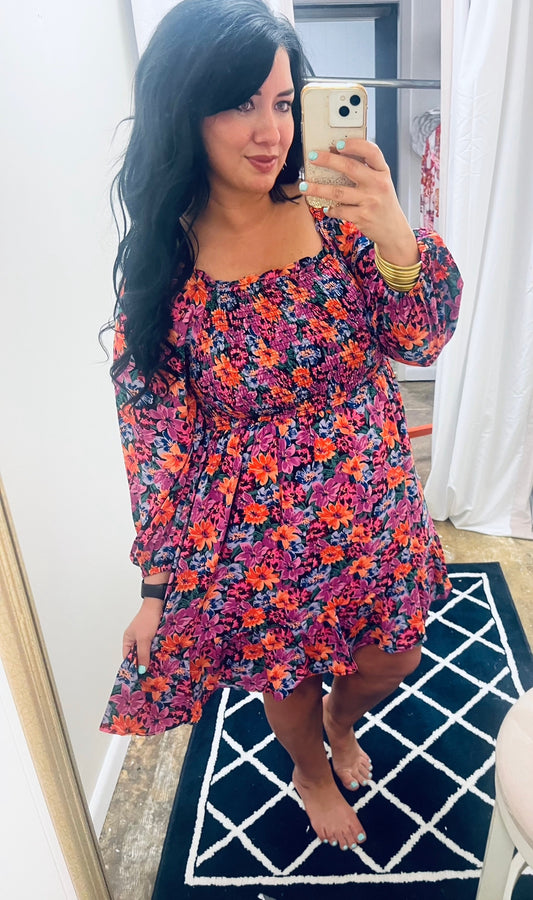 The flower dress