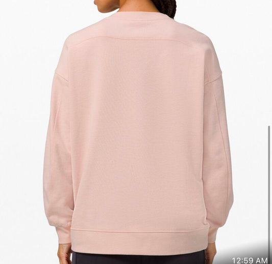 Lu dupe sweatshirt pink