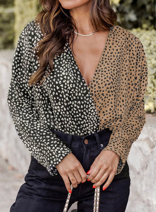 Leopard body suit