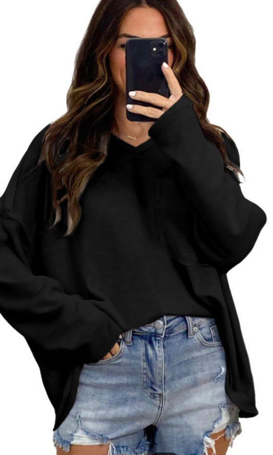 The black shirt
